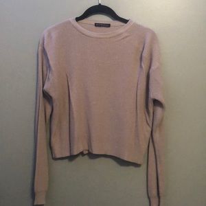 Brandy Melville Pink Knitted Sweater